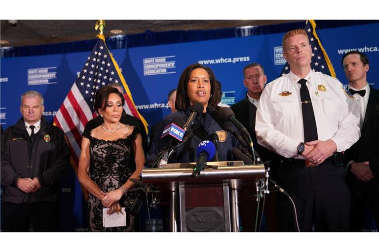 Die Sicherheitsbehörden nahmen in einer Pressekonferenz Stellung zu dem Vorfall.