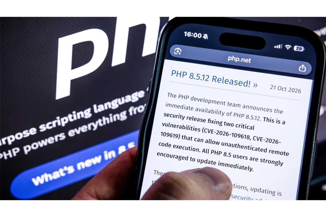 Die Sicherheitslücke bei PHP ist inzwischen geschlossen. Damit alle wieder sicher surfen können, müssen jedoch die Anbieter aktiv werden.