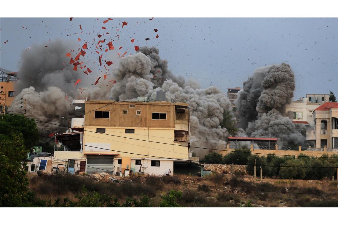 Die Spannungen zwischen Israel und der Hisbollah im Libanon haben sich verschärft.