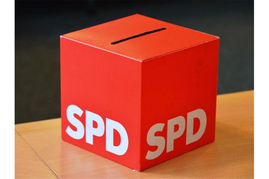 Die SPD führt in Erhebungen. Foto: Martin Schutt/dpa-Zentralbild/dpa