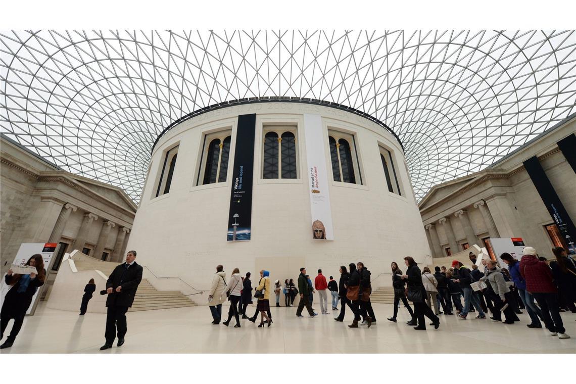Reichstagskuppel-Architekt Foster wird 90 Die spektakuläre Decke im British Museum in London. (Archivbild)