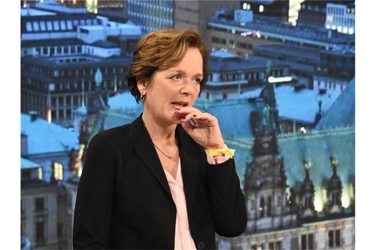 Die Spitzenkandidatin der FDP, Anna-Elisabeth von Treuenfels-Frowein nach der Bürgerschaftswahl in Hamburg. Foto: Marcus Brandt/dpa