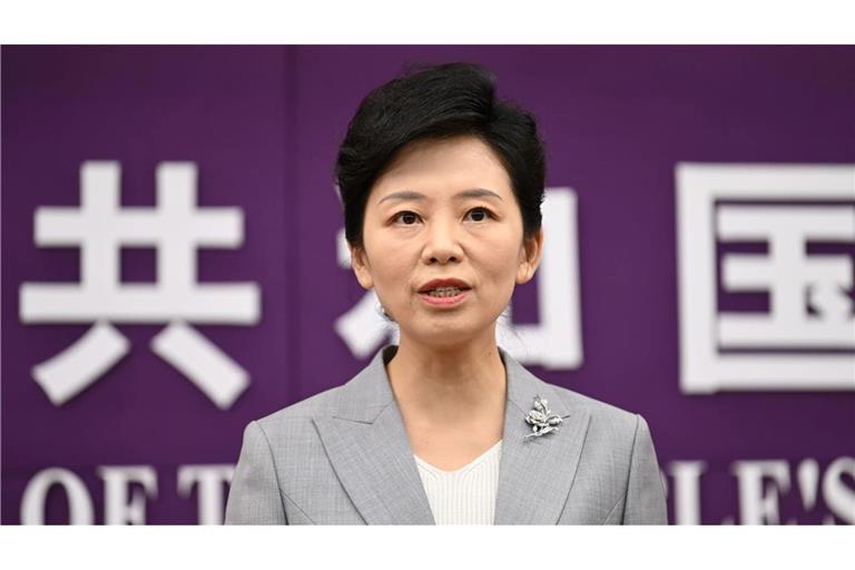 Die Sprecherin von Chinas Handelsministerium äußerte sich zum Handelsstreit.