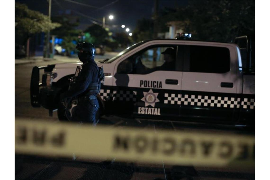 Die Staatspolizei ist gegen die Gewalt in Irapuato nahezu chancenlos. Foto: Rebecca Blackwell/AP/dpa