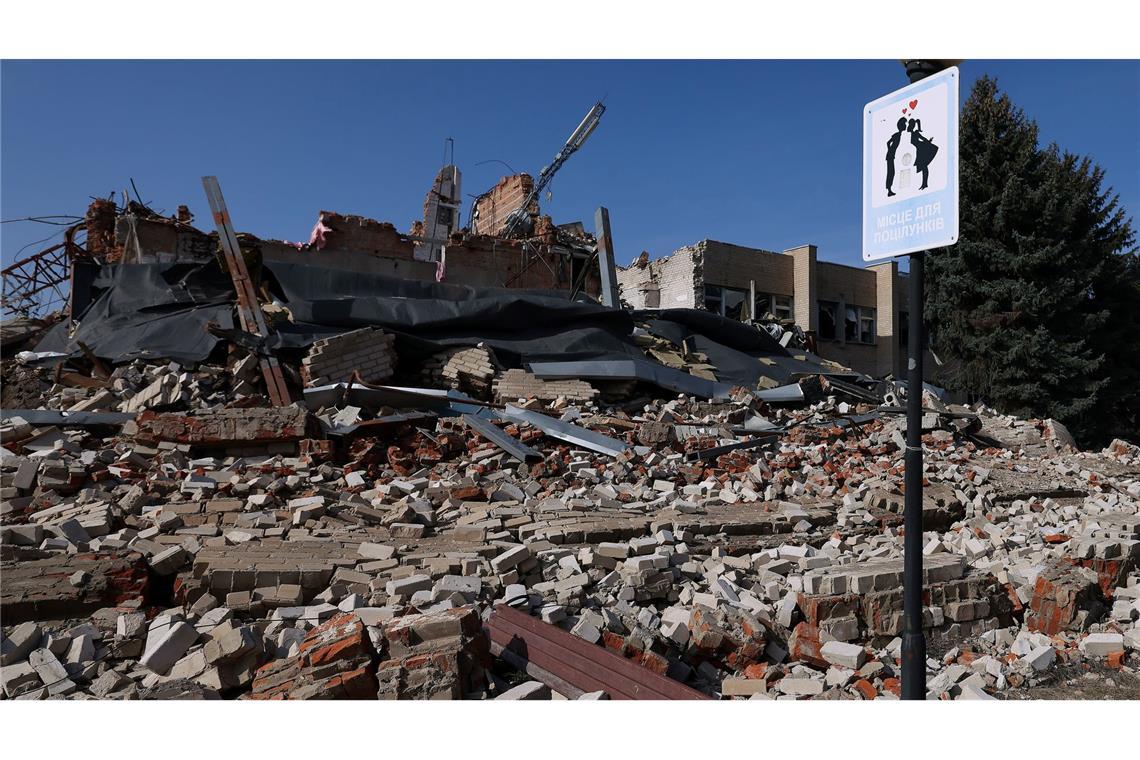 Die Stadt Huljajpole im Gebiet Saporischschja wird bereits seit langem vom Süden von russischen Truppen bedroht und nun rücken diese auch von Osten her näher an die Stadt heran. (Archivbild)