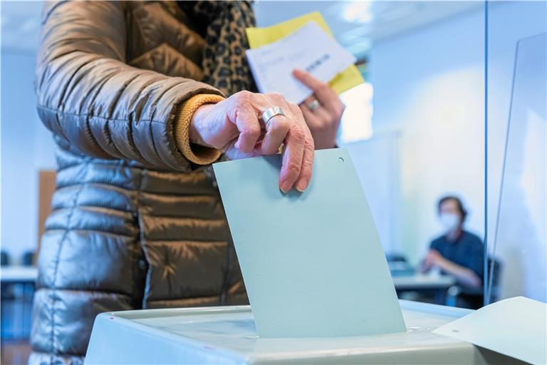 Die Städte und Gemeinden bereiten sich mit Hochdruck auf die Bundestagswahl vor. Die Zahl der Wahllokale wird aufgrund der vielen erwarteten Briefwähler reduziert. Archivfoto: J. Fiedler