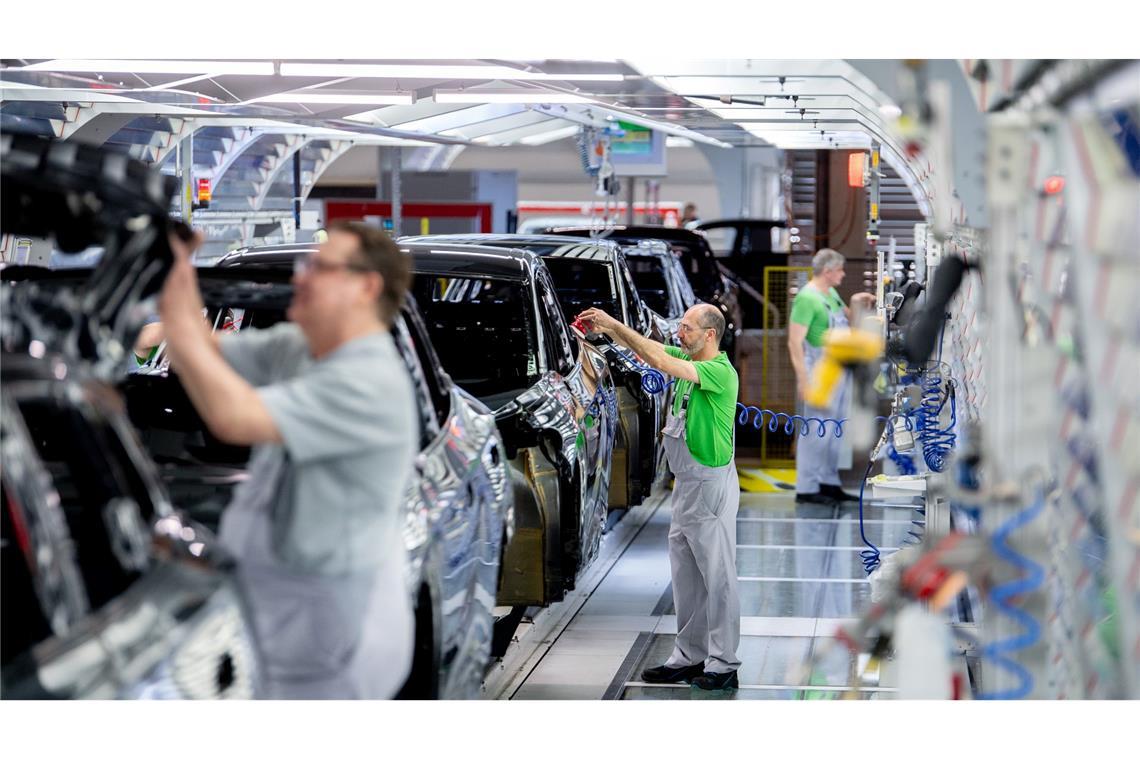 Die Stimmung in der deutschen Autoindustrie steigt weiter. (Archivbild)