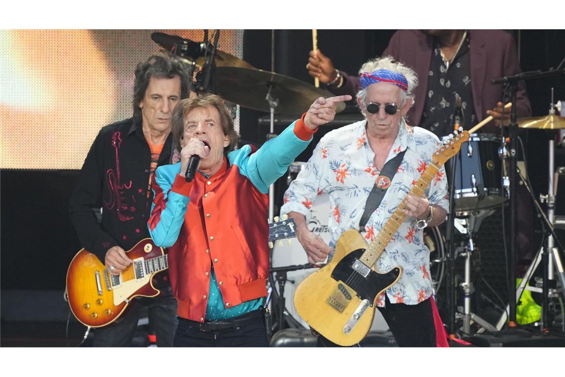 Vor 60 Jahren: Wie ein Konzert der Rolling Stones eskalierte Die Stones kehren später öfter zurück - hier 2022. (Archivbild)