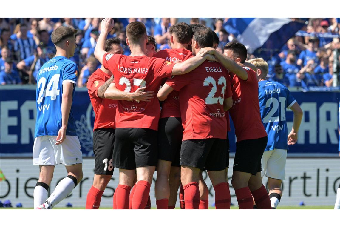 Die Stuttgarter Kickers haben das Finale des WFV-Pokals gegen Großaspach verloren.
