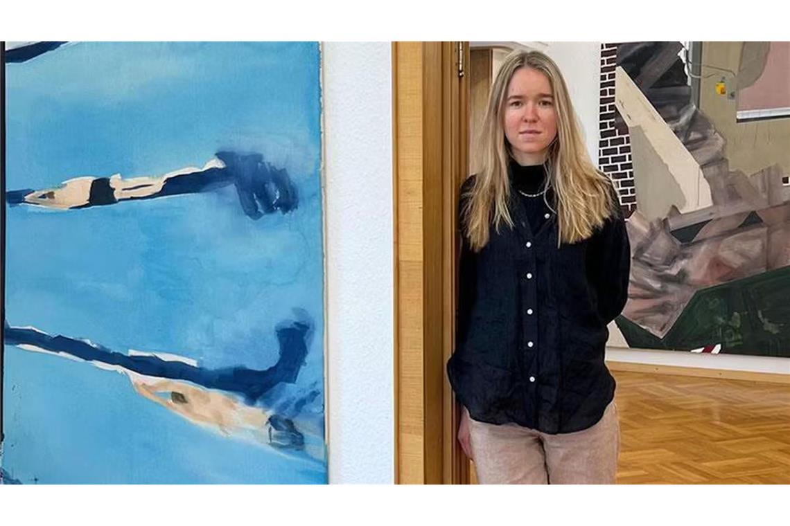 Ein „Wir“ für die Vielfalt Die Stuttgarter Malerin Noemie Strittmatter kommt an diesem Sonntag, 9. November, um 15 Uhr zum Dialog mit Constanze Halsband in die Ruoff-Stiftung in Nürtingen.