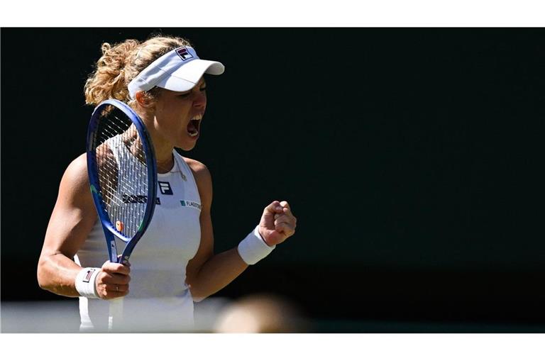 Die Stuttgarterin Laura Siegemund ist trotz des Wimbledon-Aus zuversichtlich.