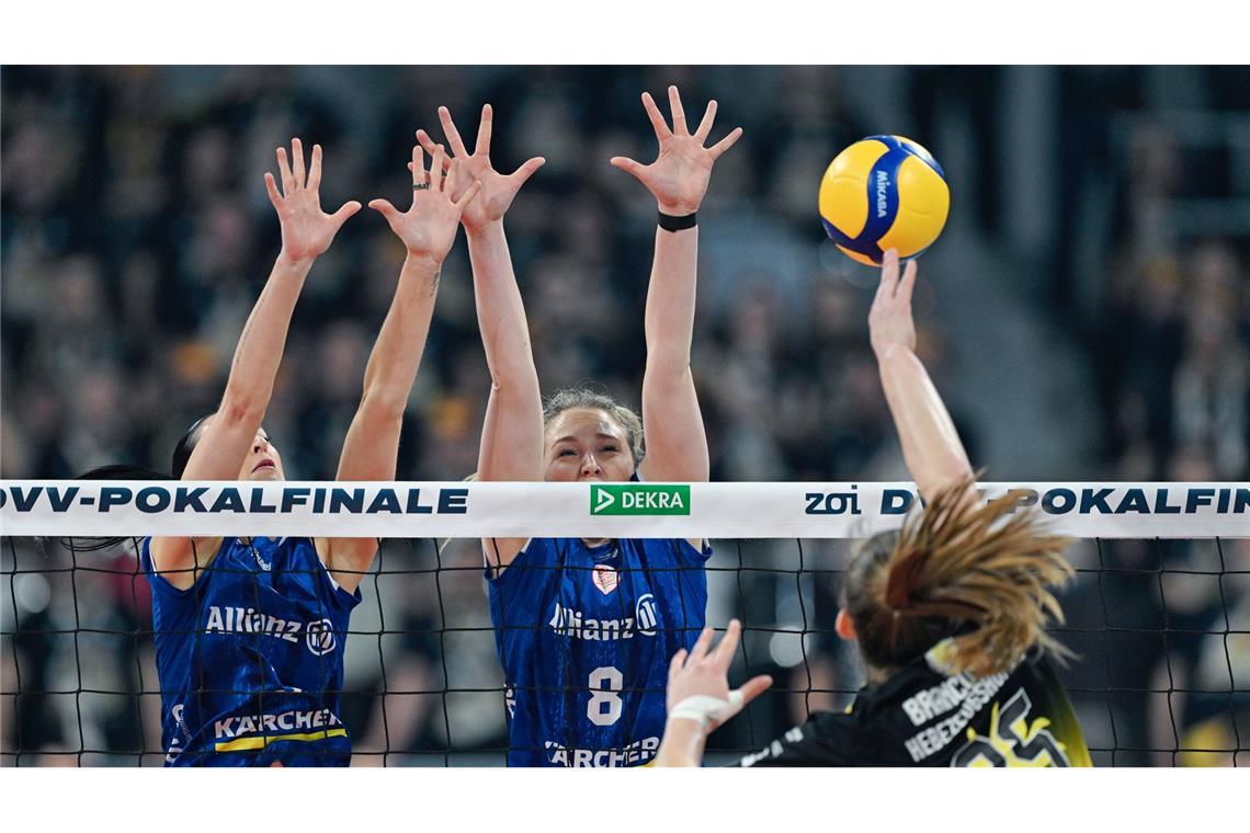 Die Stuttgarterinnen starteten schwach ins Spiel, kamen dann aber stark zurück – beinahe gelang die Wende.