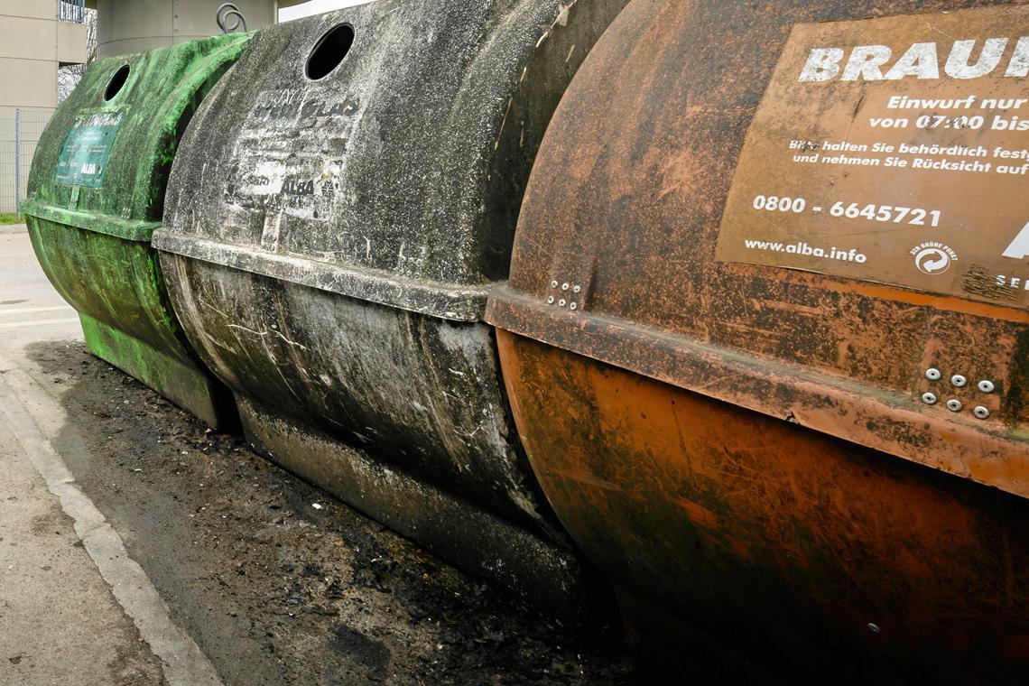 Die Suche nach Container-Standort ist nicht leicht. Symbolfoto: Alexander Becher