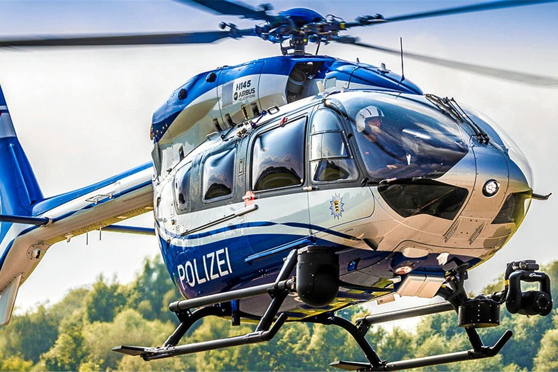 Vermisste wohlbehalten wiedergefunden Die Suche nach der Frau hält noch an. Auch mit dem Hubschrauber halten die Beamten nach ihr Ausschau. Symbolfoto: privat