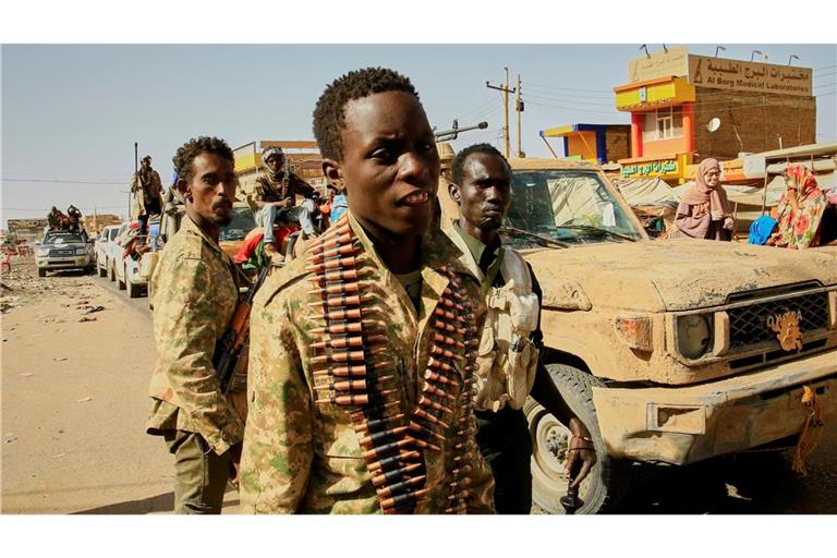 Die sudanesische Armee kämpft seit 2023 gegen die RSF-Miliz, doch diese kontrolliert mittlerweile etwa das halbe besiedelte Gebiet des Sudans. (Archivbild)