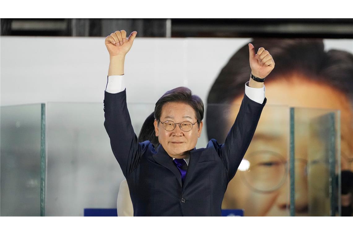 Die Südkoreaner haben mit Lee Jae Myung für einen Richtungswechsel gestimmt.