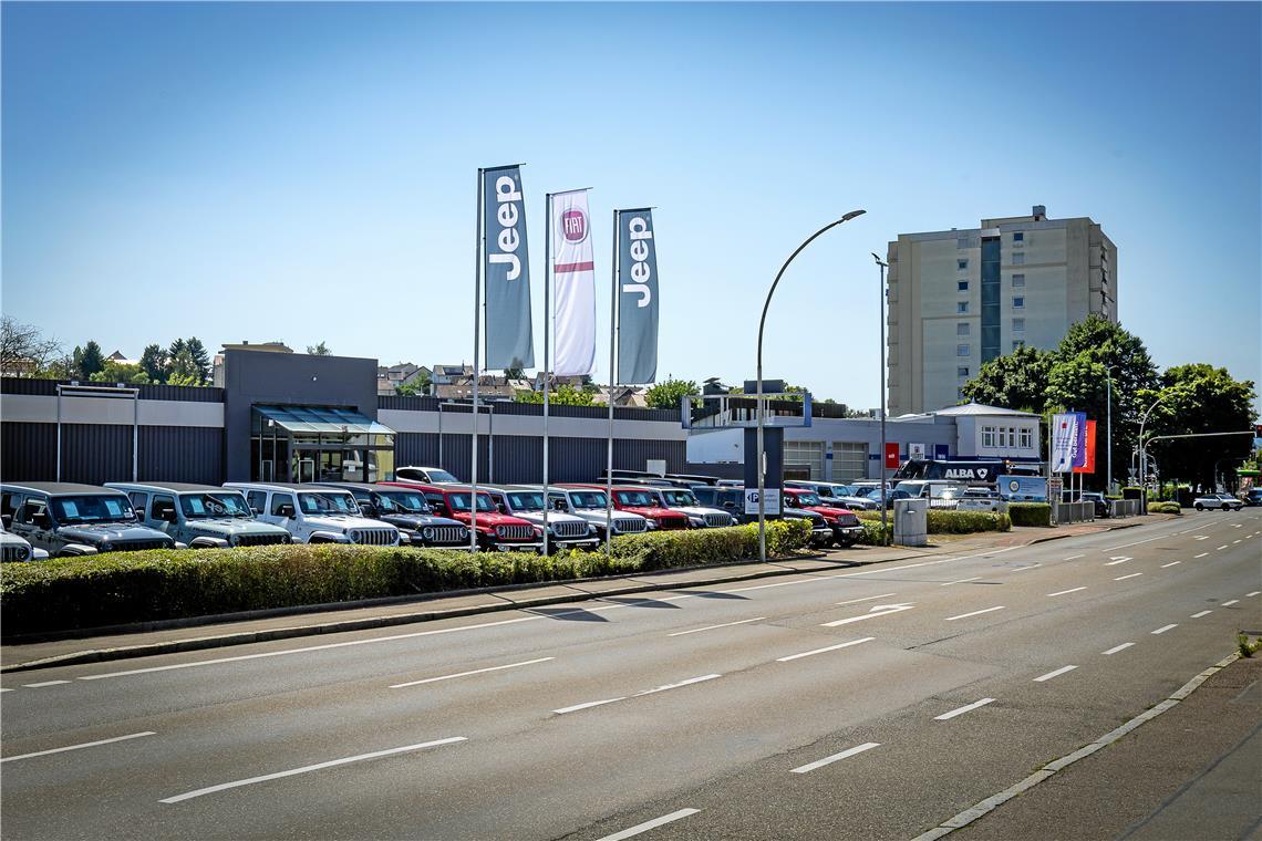 Potenzial für weiteres Lebensmittelgeschäft in der Sulzbacher Straße Die Sulzbacher Straße soll attraktiver werden. Vor allem der Bereich nördlich des Berliner Rings ist in den Fokus gerückt. Foto: Alexander Becher