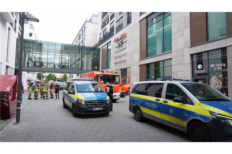 Die Tat ereignete sich im Stuttgarter Einkaufszentrum Milaneo.