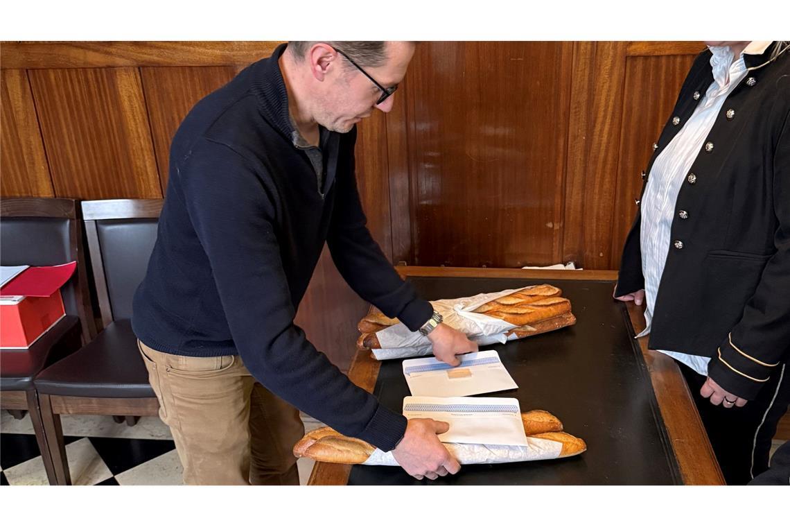 Die Teilnehmer am Wettbewerb müssen ihre Brote bei der Pariser Bäckerinnung einreichen.