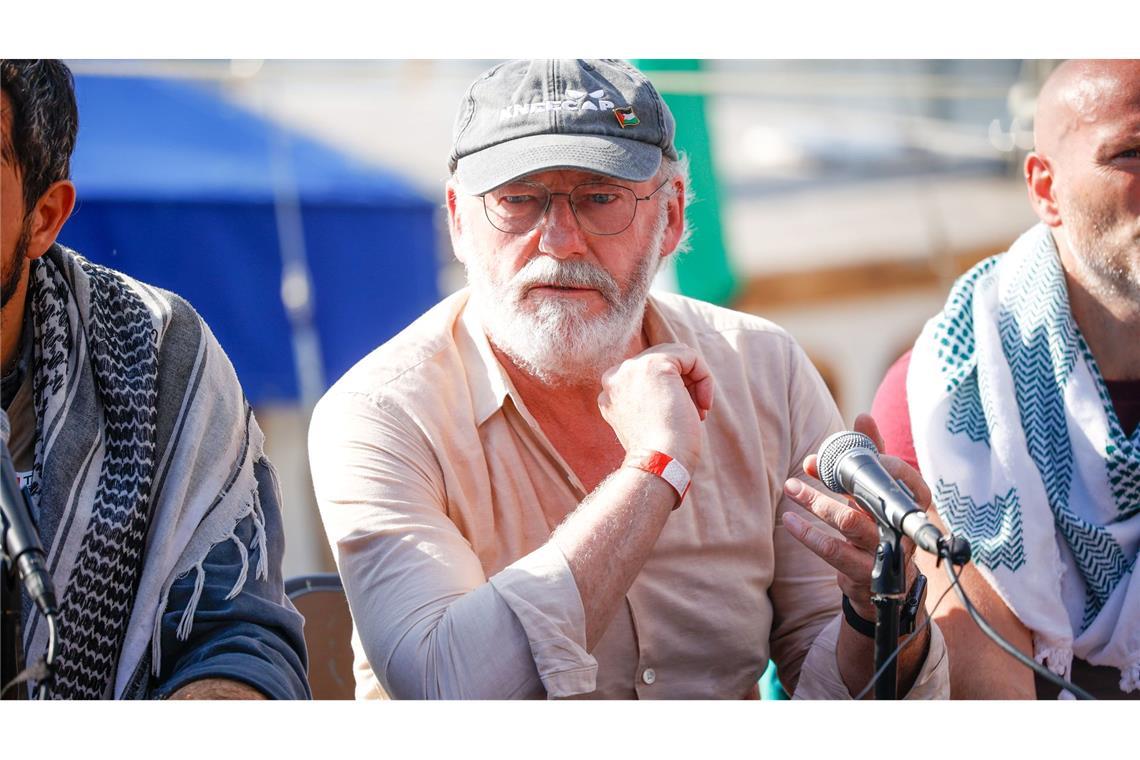 Große Flotte kleiner Boote gegen Gaza-Blockade Die Teilnehmer geben sich kämpferisch und optimistisch.