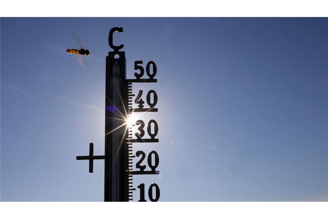 Die Temperaturen können bei bis zu 39 Grad liegen.