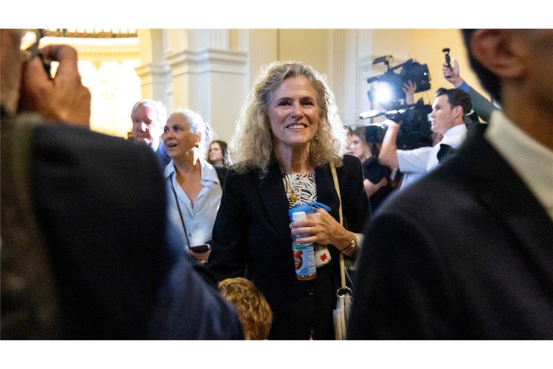 Texas treibt umstrittenen neuen Wahlkreis-Zuschnitt voran Die texanische Demokratin Donna Howard wirft den Republikanern in ihrem Bundesstaat vor, undemokratisch zu handeln. (Archiv)