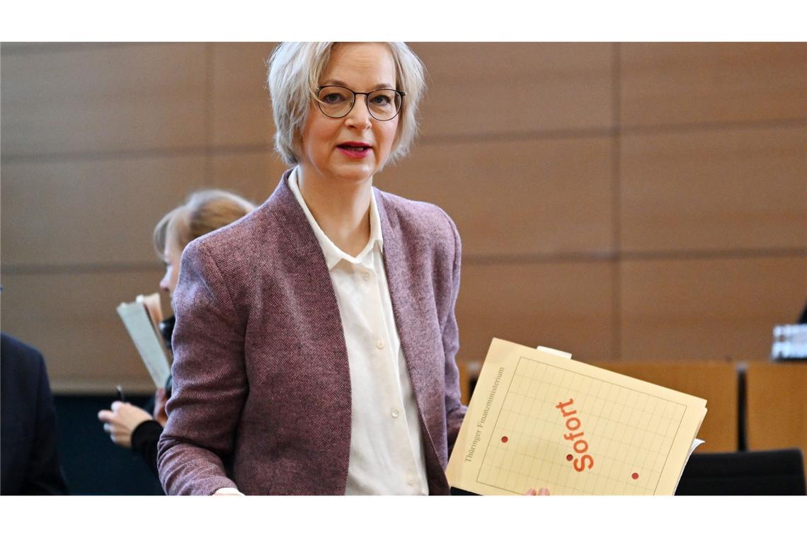 Die Thüringerin Katja Wolf liegt immer wieder mit Wagenknecht im Clinch. (Archivbild)