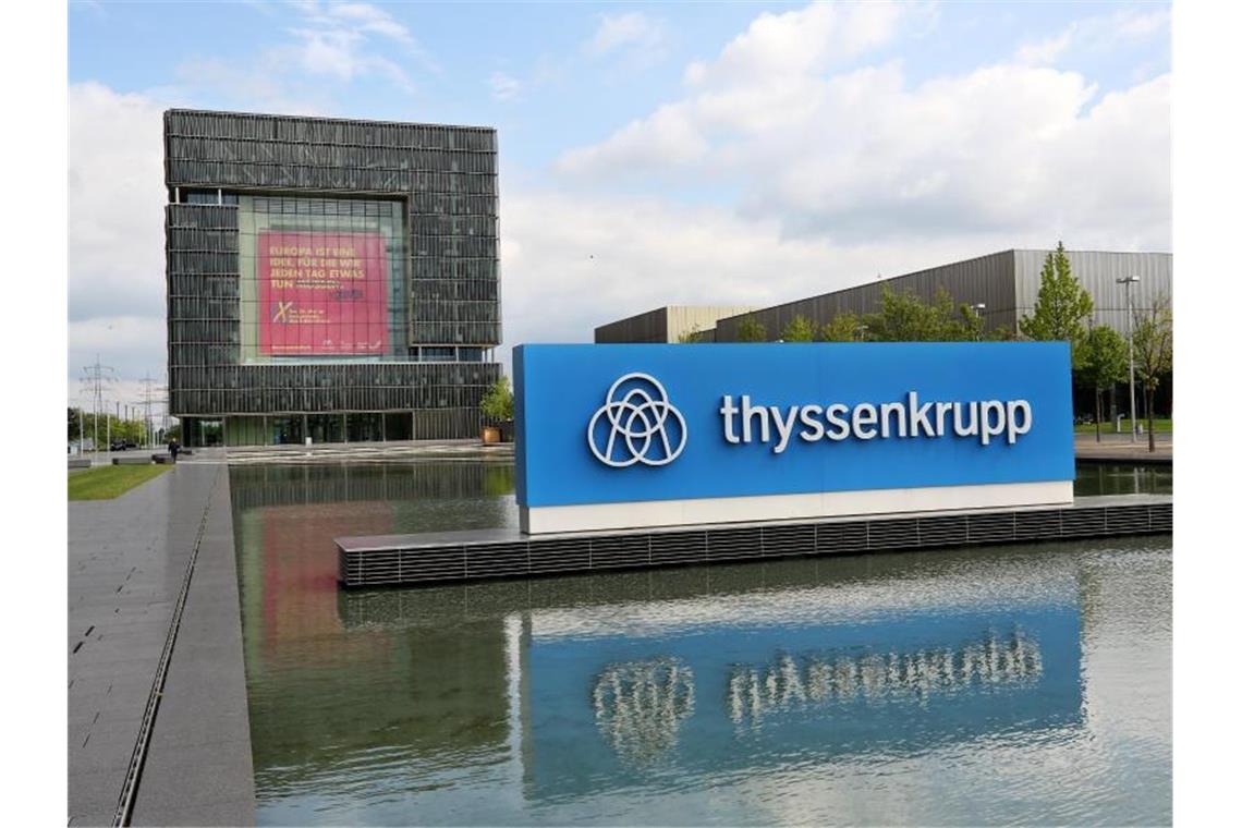 Die Thyssenkrupp-Zentrale in Essen. Foto: Roland Weihrauch