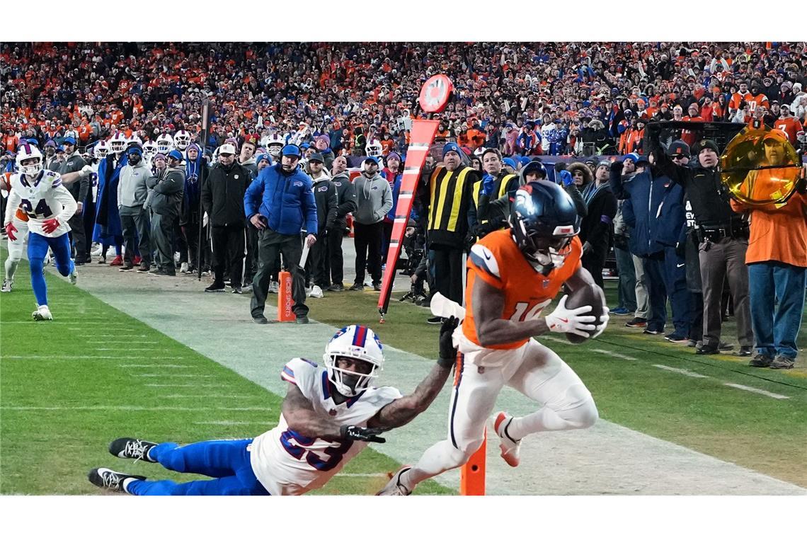 Die Touchdowns der Broncos kamen zur rechten Zeit.