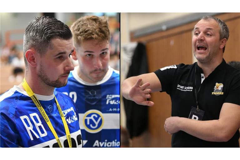 Die Trainer Richard Babjak (linkes Bild, links) und Tim Baumgart treffen am Samstag auf ihre ehemaligen Vereine.