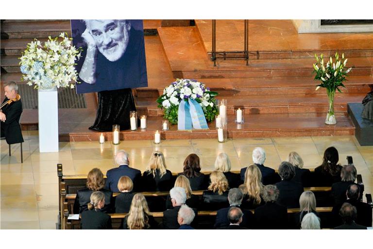 Die Trauerfeier fand in der Kirche St. Michael statt.