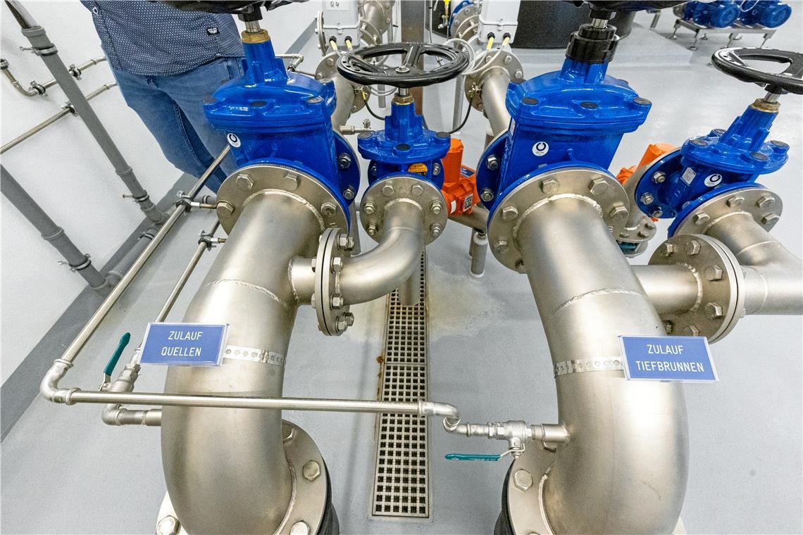 Die Trinkwasserversorgung wird in Burgstetten auf den neuesten Stand gebracht. Symbolbild: Alexander Becher