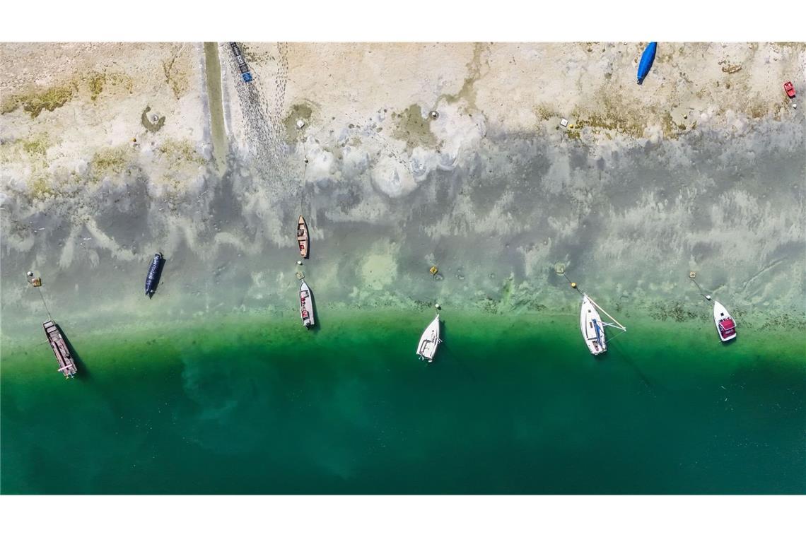 Die Trockenheit sorgt für niedrige Wasserstände am Bodensee. (Symbolbild) 