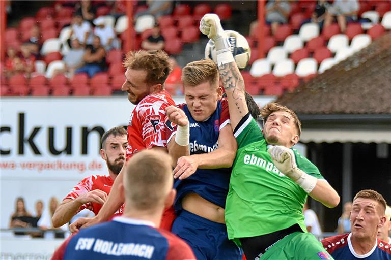 Die TSG Backnang muss auch in Neckarsulm mit einem umkämpften Spiel rechnen. Archivfoto: Tobias Sellmaier