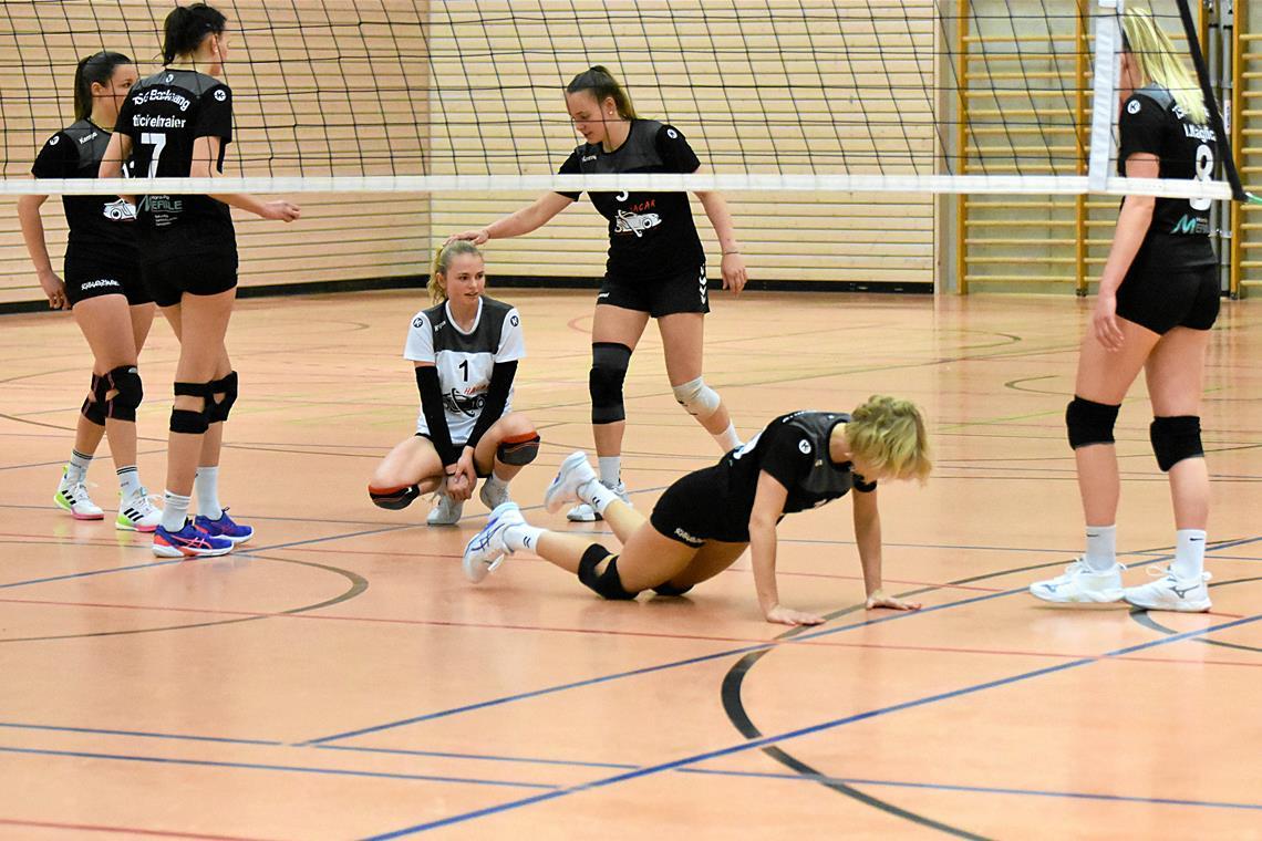 Am Ende fehlt der TSG Backnang die Konstanz Die TSG-Volleyballerinnen haben stark gekämpft, steigen aber dennoch aus der Regionalliga ab. Foto: Tobias Sellmaier