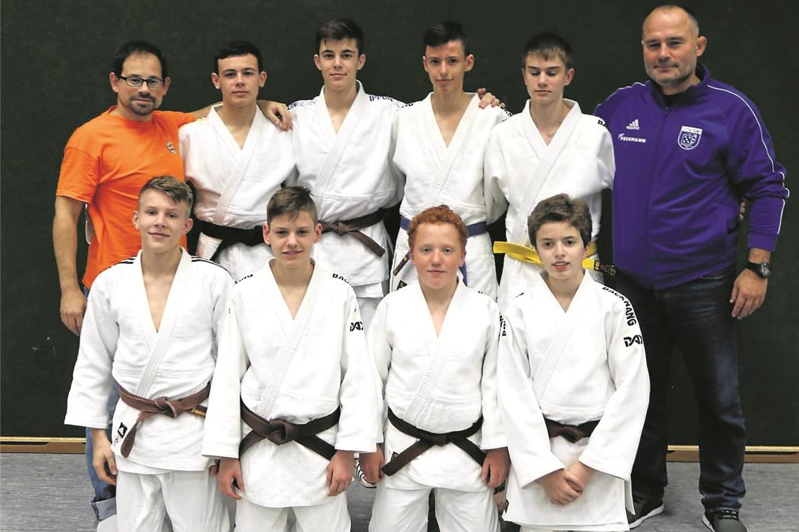 Die U-18-Judokas haben mit ihren Trainern Erfahrungen gesammelt. Foto: privat