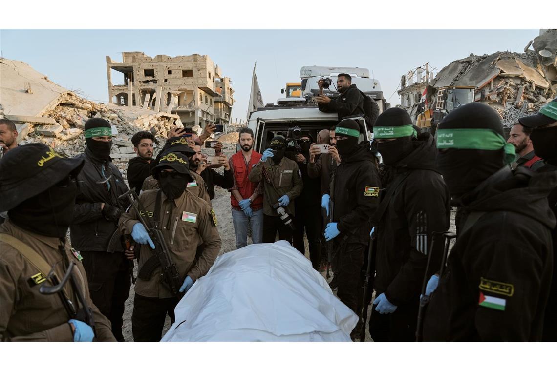Nach weiterer Hamas-Übergabe: Noch eine tote Geisel in Gaza