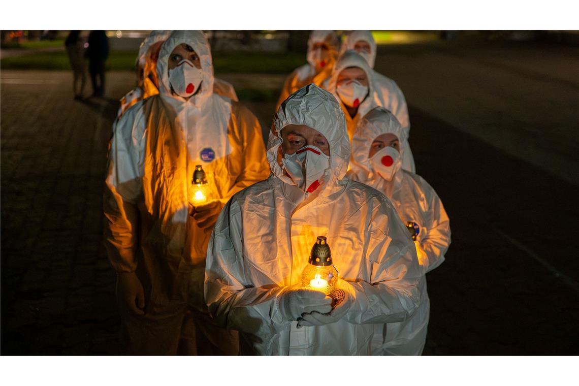 Selenskyj fordert Ende von Moskaus "nuklearem Terrorismus"