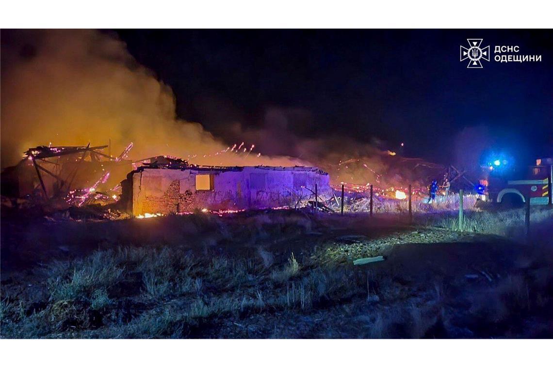 Die ukrainische Stadt Odessa am Schwarzen Meer ist immer wieder Ziel russischer Luftangriffe. (Archivbild)