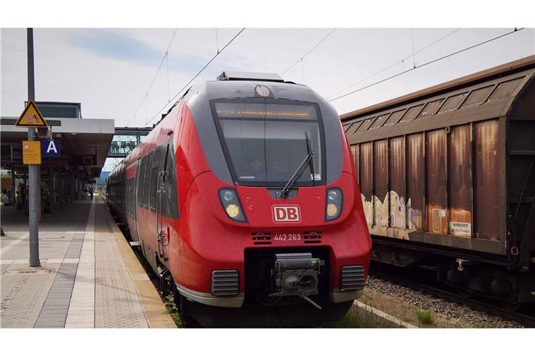 Die Unbekannte soll sich von einem Metropolexpress überrollen lassen haben. (Symbolbild)