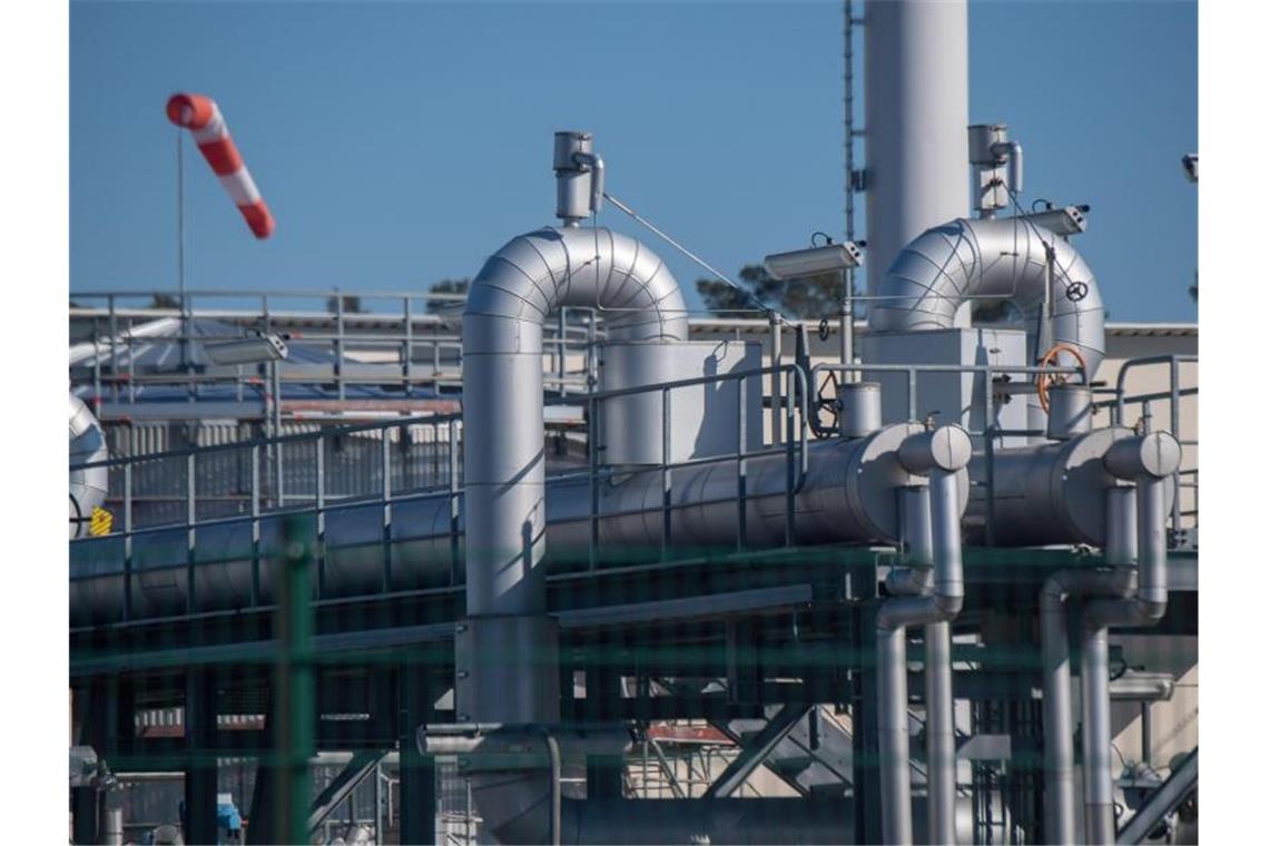 Industrie warnt vor Folgen eines Öl- und Gas-Importstopps Die Unionsfraktion im Bundestag hatte einen Stopp des Gasbezugs über die Pipeline Nord Stream 1 gefordert. Foto: Stefan Sauer/dpa