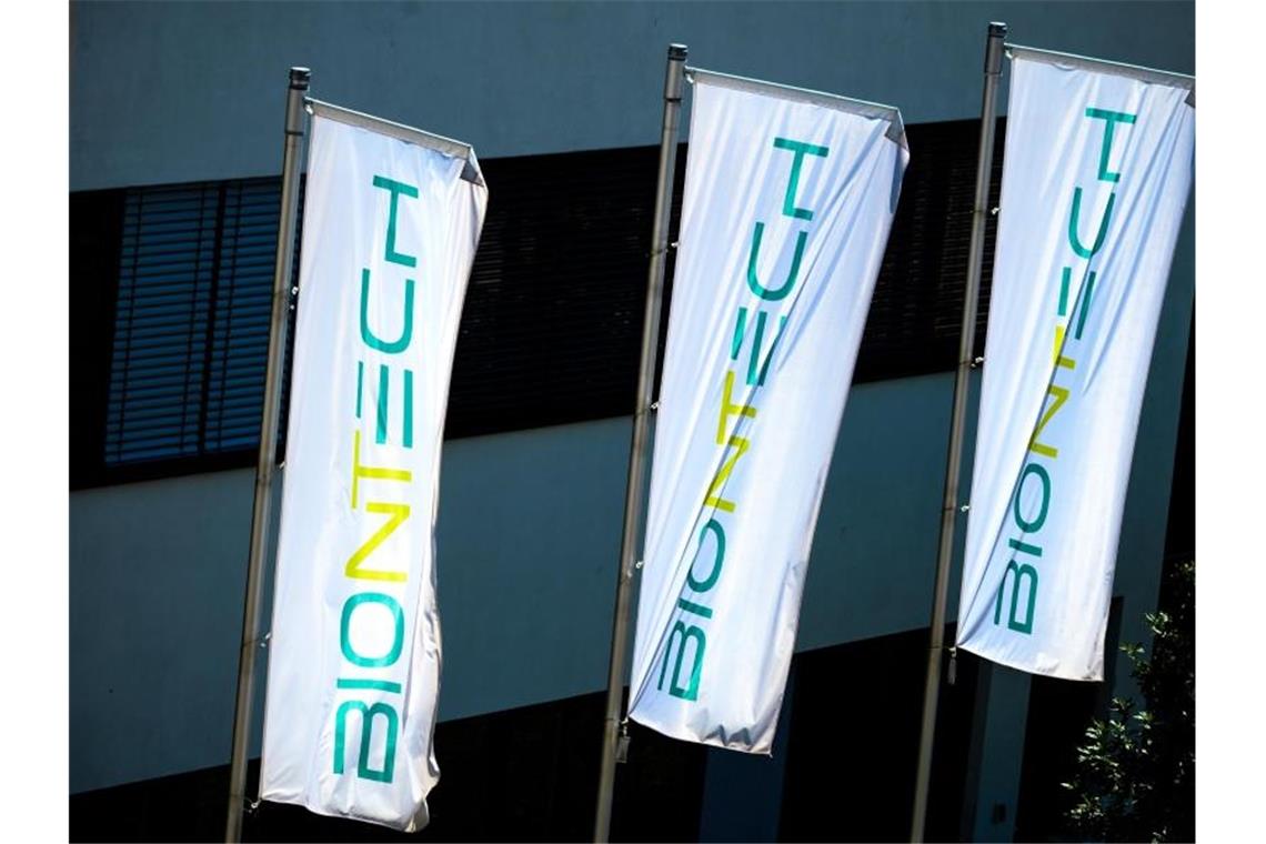 Die Unternehmenszentrale von Biontech in Mainz. Foto: Andreas Arnold/dpa