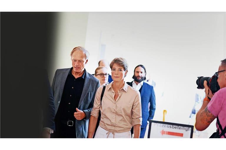 Die Unternehmerin Christina Block hatte die Gewaltvorwürfe immer wieder zurückgewiesen. (Archivbild)