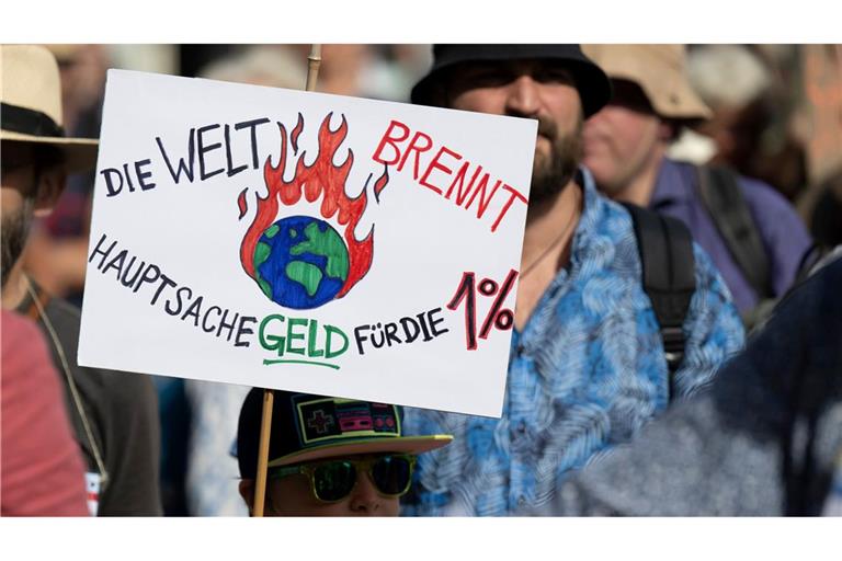 Die Unterstützung für Bewegungen für "Fridays for Future" ist einer Umfrage zufolge leicht gesunken. (Archivbild)