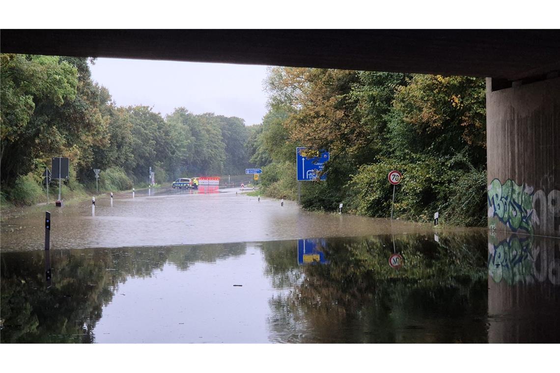 Die Unwetter bringen teils extremen Regen mit.
