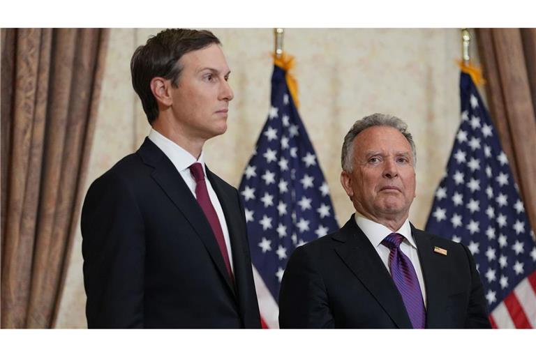 Die US-Unterhändler Witkoff und Kushner sollen laut Berichten Gespräche mit dem Iran aufnehmen. (Archivbild)