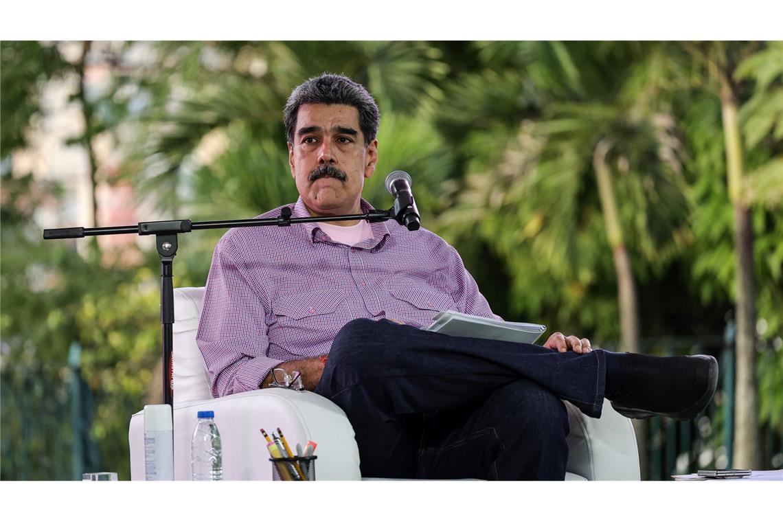 Die USA beschuldigen Maduro, Anführer eines Kartells zu sein.