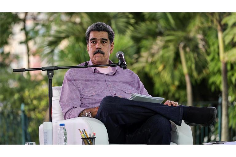 Die USA beschuldigen Maduro, Anführer eines Kartells zu sein.