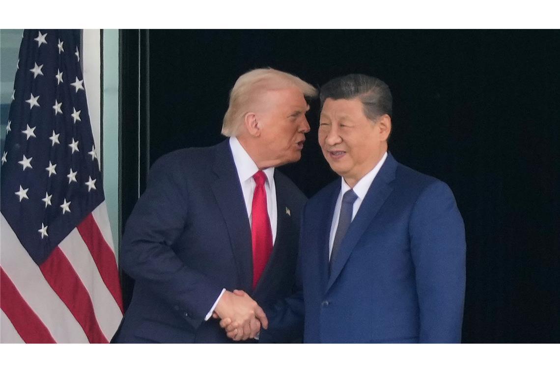 Die USA machen weitere Details zu dem Treffen mit Xi bekannt.
