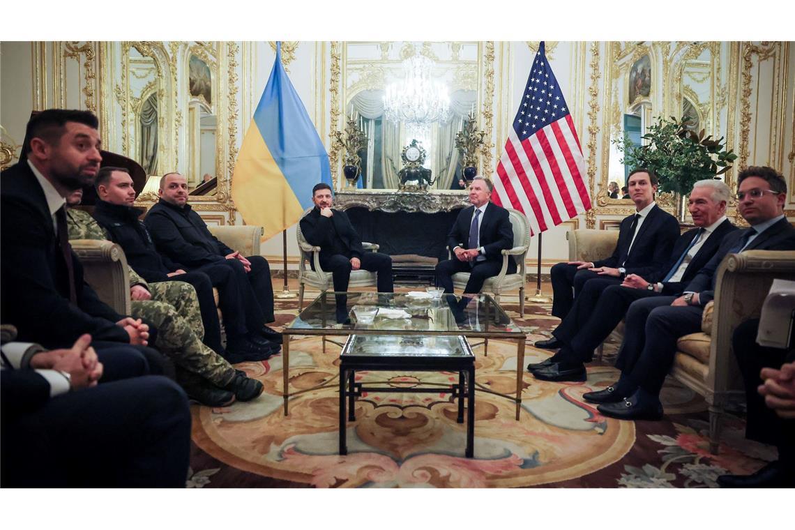 Die USA sehen sich vor allem in der Rolle des Vermittlers - weitreichende militärische Zusagen sind bislang nicht bekannt.